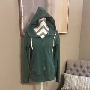 Ampersand Green Women's Hoodie Zip-Up